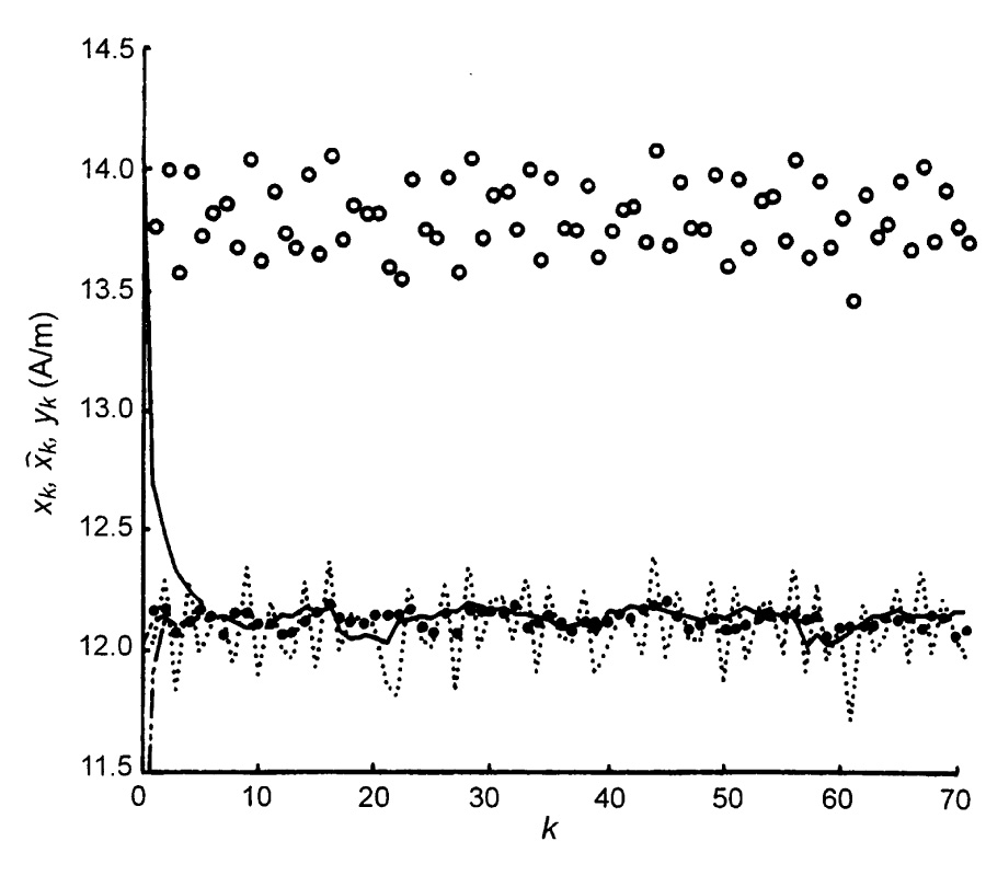 SIGNAL PROCESSING FOR NOISE CANCELLATION IN ACTUAL ELECTROMAGNETIC ENVIRONMENT