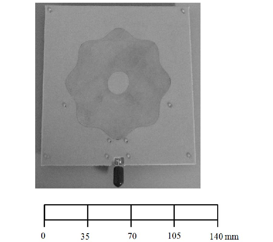 DEVELOPMENT OF AN ELLIPTICAL ANNULAR RING MICROSTRIP ANTENNA WITH SINE WAVE PERIPHERY