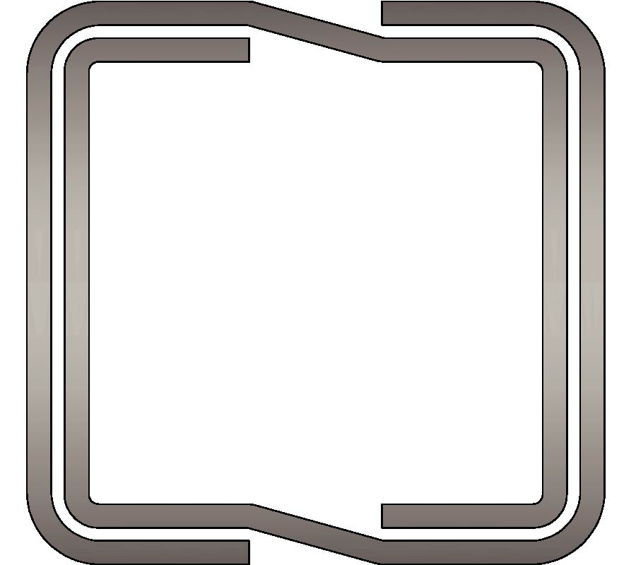 DUAL-BAND FILTER USING NON-BIANISOTROPIC SPLIT-RING RESONATORS