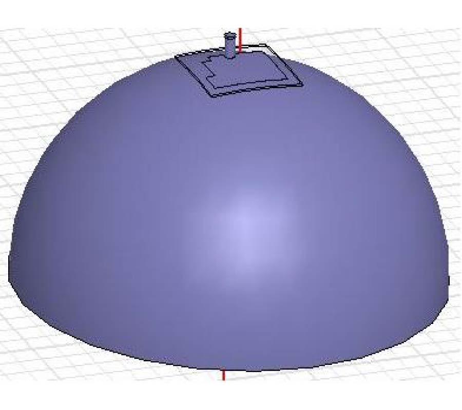NON-INVASIVE MICROWAVE RADIOMETRIC SYSTEM FOR INTRACRANIAL APPLICATIONS: A STUDY USING THE CONFORMAL L-NOTCH MICROSTRIP PATCH ANTENNA