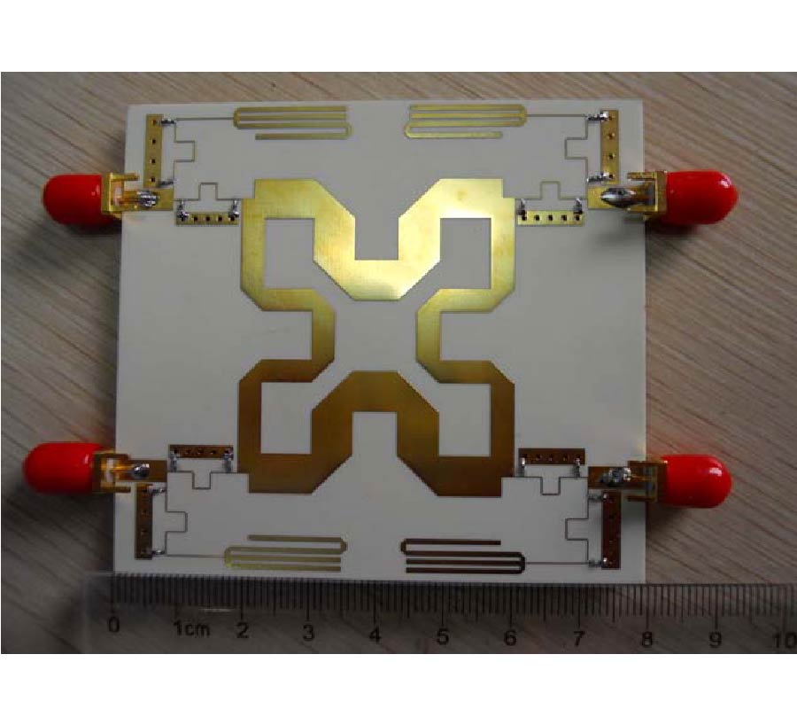 MINIATURIZATION OF BROADBAND 3-DB BRANCH-LINE COUPLER