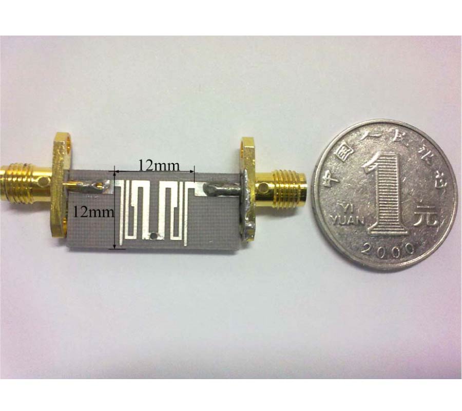 DESIGN OF COMPACT DUAL-BAND BANDPASS FILTER USING  λ/4  BENDED  SIRS