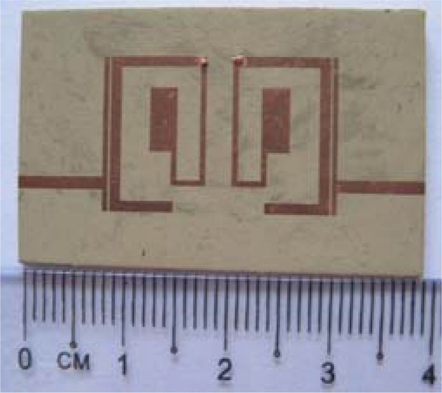 A MODIFIED HAIR-PIN RESONATOR FOR THE DESIGN OF COMPACT BANDPASS FILTER WITH SUPPRESSION OF EVEN HARMONICS