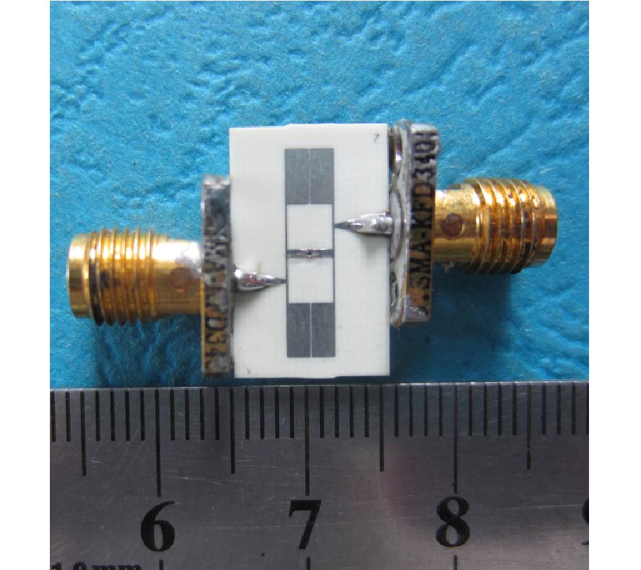 COMPACT BANDPASS FILTER WITH MIXED ELECTRIC AND MAGNETIC (EM) COUPLING