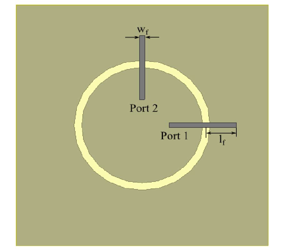 INTEGRATED COMPACT CIRCULAR POLARIZATION ANNULAR RING SLOT ANTENNA DESIGN FOR RFID READER