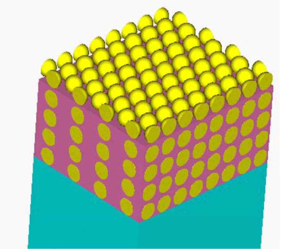 NUMERICAL SIMULATION OF GOLD NANOSTRUCTURE ABSORPTION EFFICIENCY FOR FIBER-OPTIC PHOTOACOUSTIC GENERATION