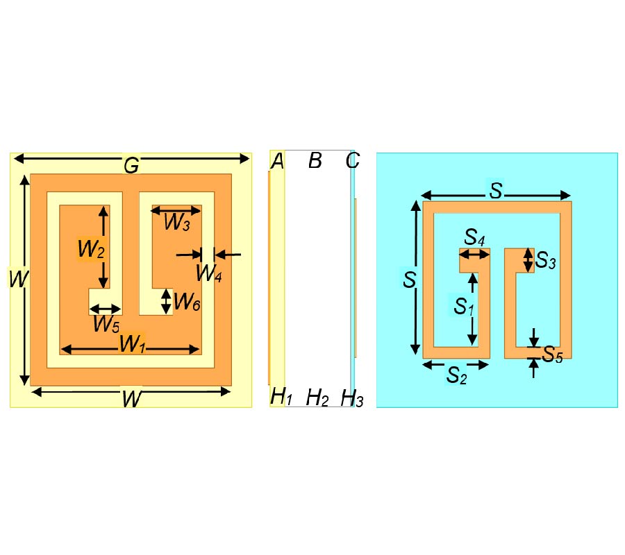 A REFLECTARRAY BASED ON THE FOLDED SIR PATCH-SLOT CONFIGURATION BACKED ON FSS FOR LOW RCS