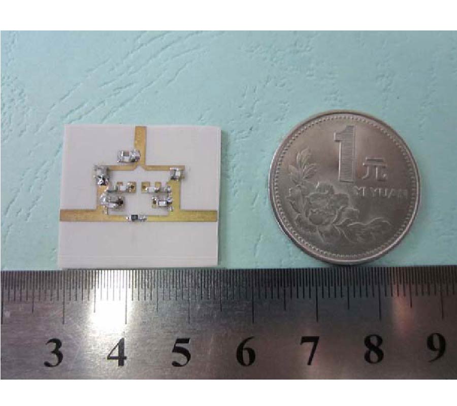 FILTERING POWER DIVIDER BASED ON LUMPED ELEMENTS