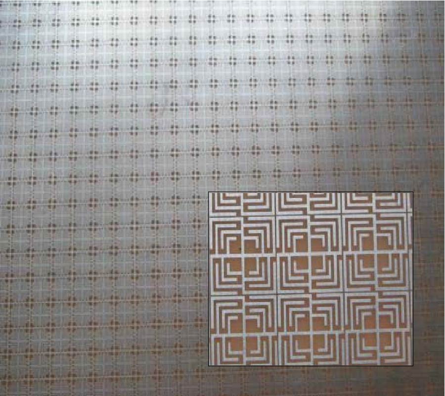 A TRI-BAND ELECTROMAGNETIC ABSORBER WITH INSENSITIVE PROPERTIES