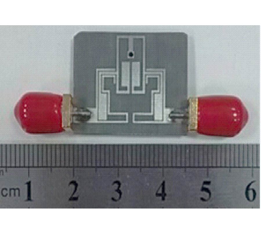 DUAL-BAND BANDPASS FILTER WITH WIDE UPPER STOPBAND USING NOVEL STEPPED IMPEDANCE STUB-LOADED QUAD-MODE RESONATOR