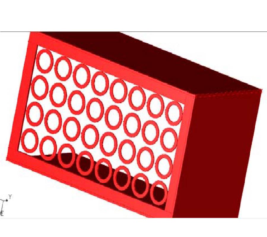 DUAL FREQUENCY SELECTIVE TRANSPARENT FRONT DOORS FOR MICROWAVE OVEN WITH DIFFERENT OPENING AREAS
