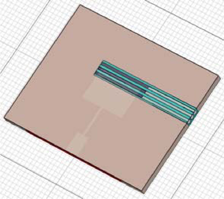 FERROFLUID ACTUATION BASED FREQUENCY RECONFIGURABLE PATCH ANTENNA