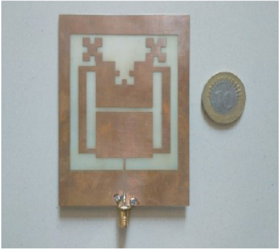 HIGH GAIN FLEXIBLE CPW FED FRACTAL ANTENNA FOR BLUETOOTH/WLAN/WPAN/WIMAX APPLICATIONS