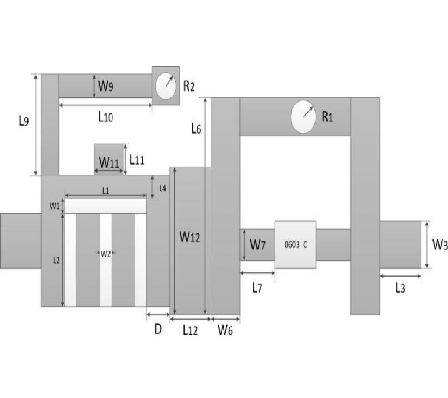 A NOVEL MINIATURIZED UWB BANDPASS FILTER BASING ON E-SHAPED DEFECTED MICROSTRIP STRUCTURE