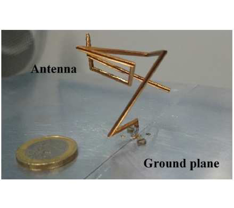 FULLY METALLIC DUAL-BAND 3-D WIRE ANTENNA FOR WI-FI AND WI-MAX APPLICATIONS