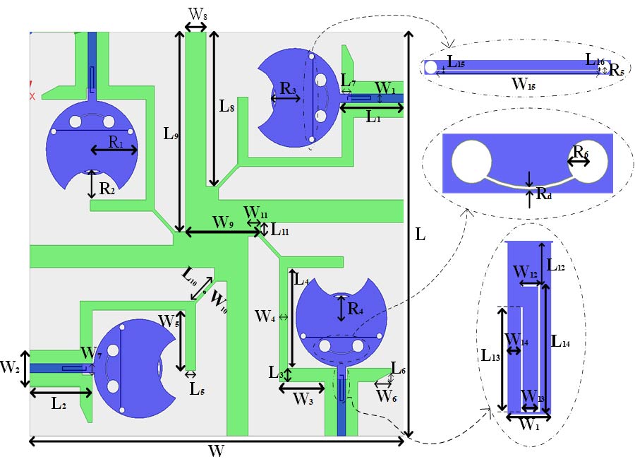 A MIMO Ultra-wideband Antenna with High Isolation and Triple Notches