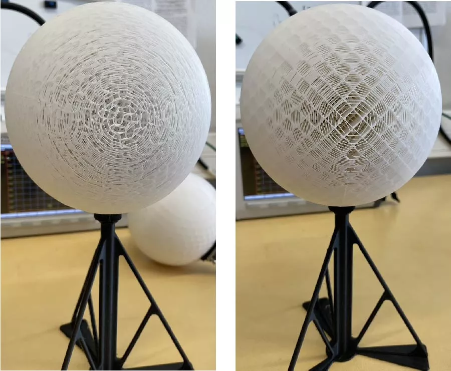 Additive Manufacturing of a Luneburg Lens for Electromagnetic Applications