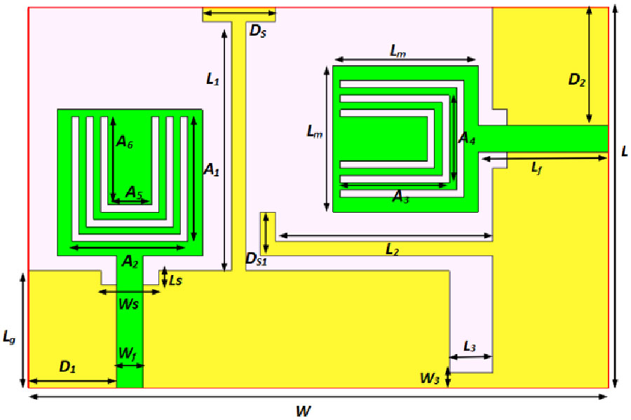 A Miniaturized Highly Isolated Two Port Triple Band-notched UWB MIMO Antenna Verified by Characteristic Mode Analysis