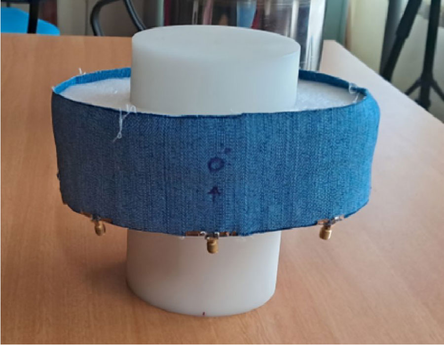 Wearable Multistatic Antenna Configuration on a Denim Substrate for Medical Imaging