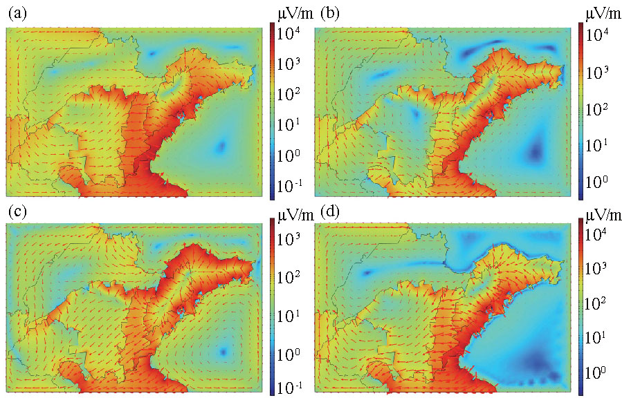 Study on the Spatiotemporal Characteristics of GICs in Shandong Peninsula, China under the Geomagnetic Storm of February 27, 2023