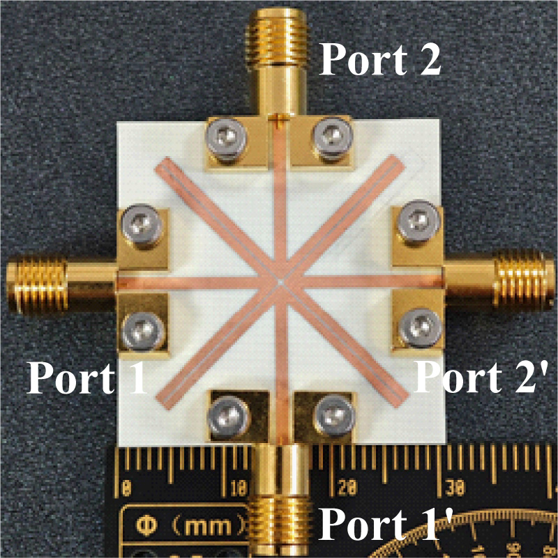 A Miniaturized Balanced Bandpass Filter with Biaxial Symmetry Using C-Section Parallel-Coupled Microstrip Lines