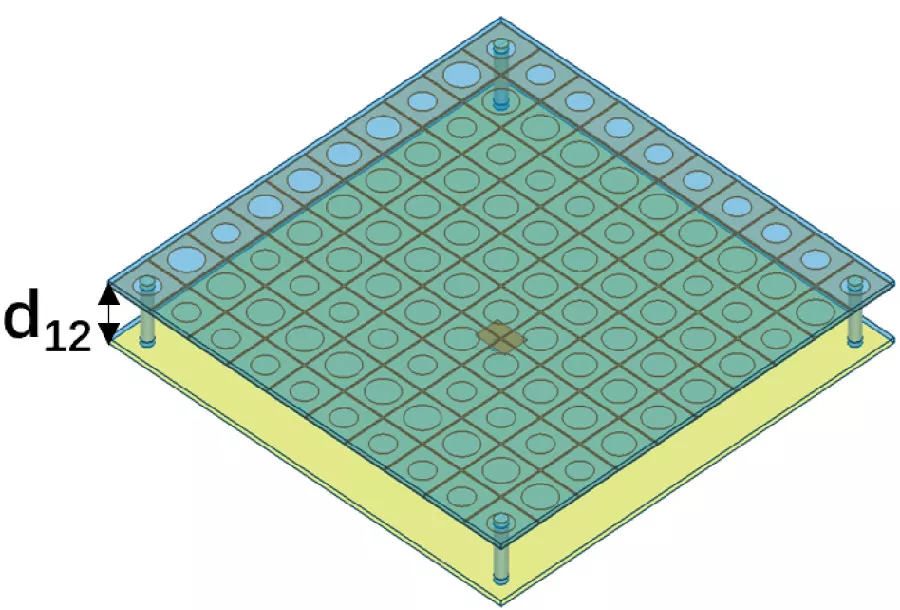 A Simple Structure of High-Gain Dual-Beam Fabry-Perot Antenna Design