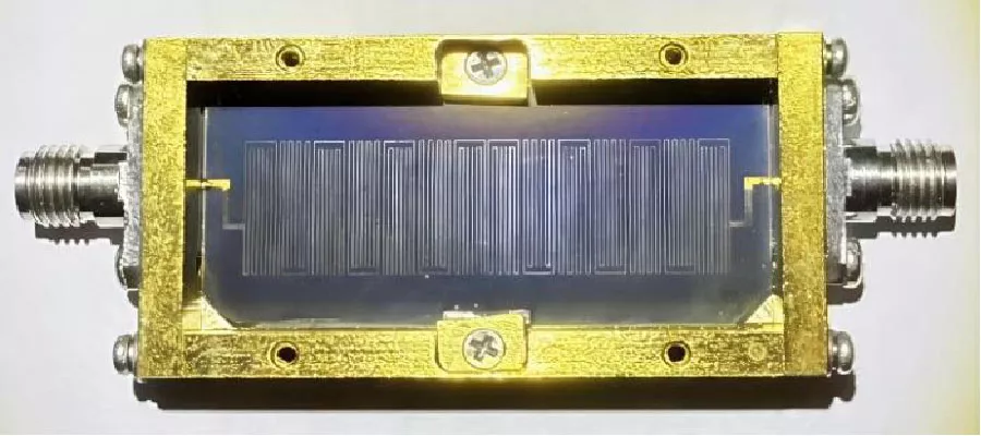 Design of a Compact High-Temperature Superconducting Bandpass Filter with Mixed Electromagnetic Coupling