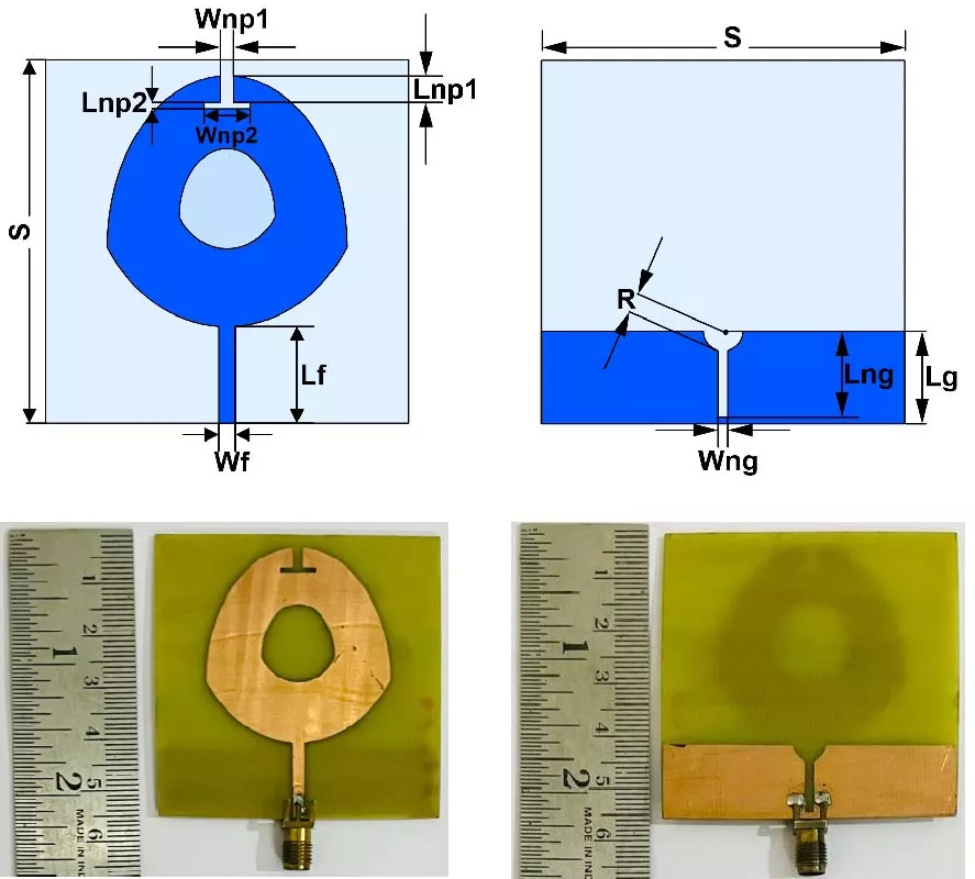 Novel Ovate Antenna for Wireless Communication: Characteristic Mode and Time Domain Analyses