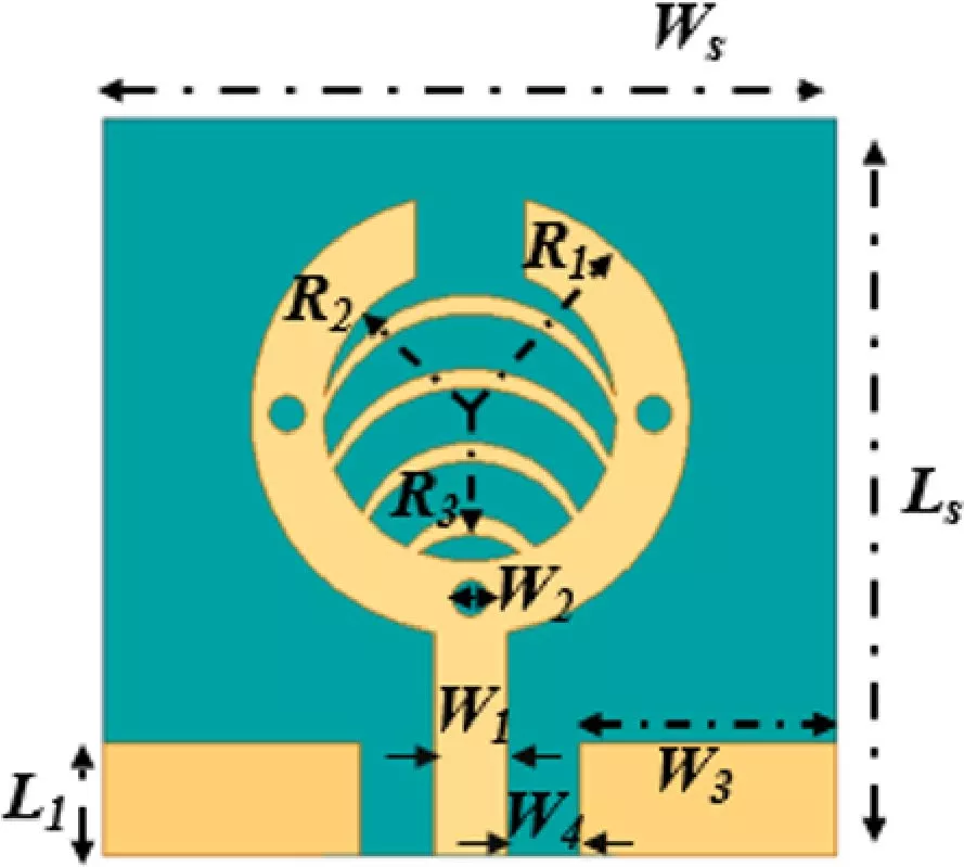 Design and Analysis of a Symmetric CPW-Fed Slot Ring Antenna with Uniform Gaps for Multi-Band ISM, WiMAX, Satellite Applications
