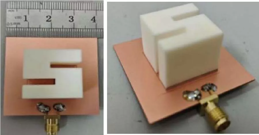 Wideband Circularly Polarized Dielectric Resonator Antenna with Wide Stopband Characteristics