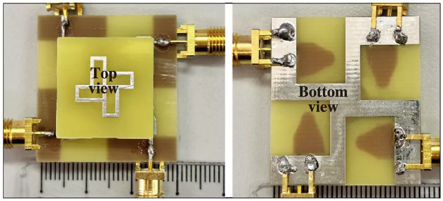 A Compact Four-Port Circularly Polarized MIMO Antenna Using a Polarization Conversion Superstrate
