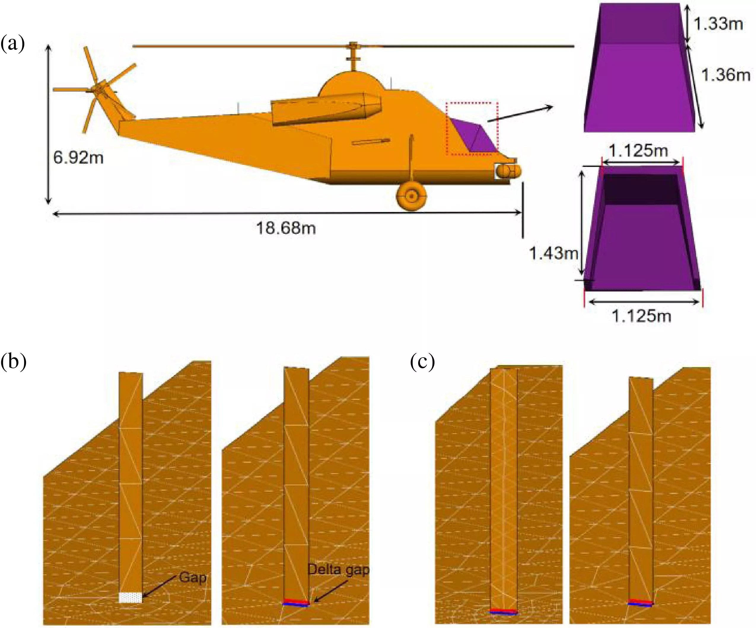 Volume Surface Integral Equation Method with Finite-Gap Lumped-Port Model for EM Radiation by Composite Metallic-Dielectric Structures