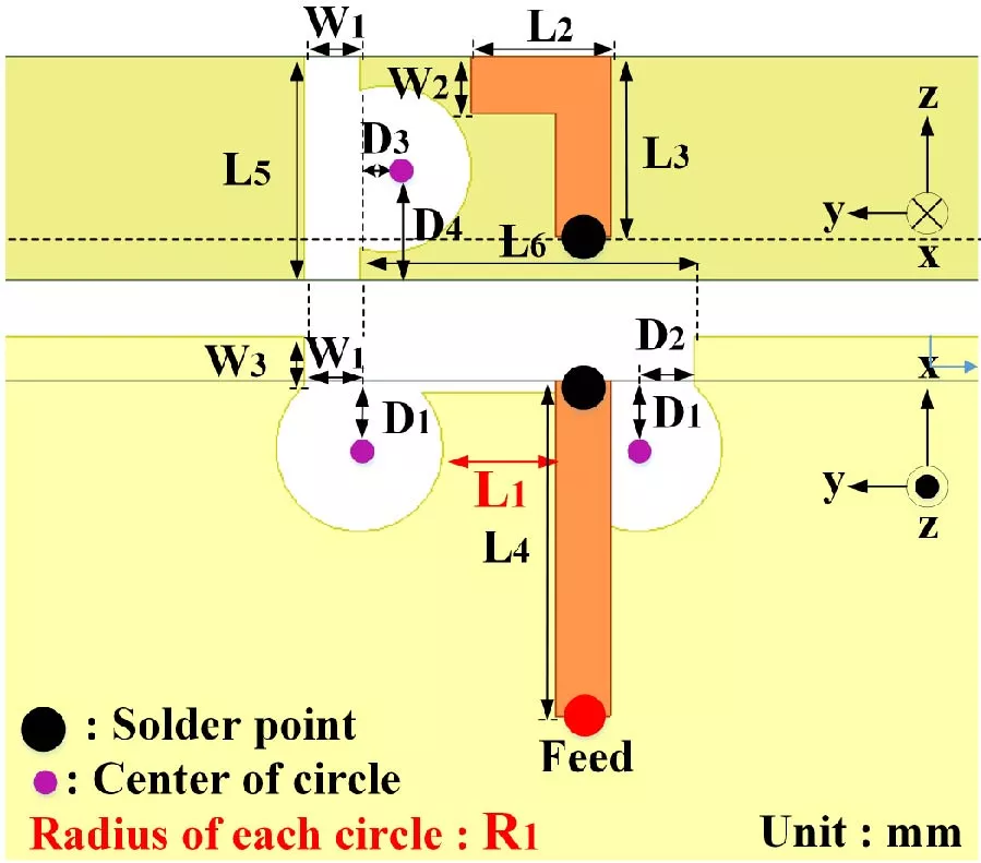 Wideband 8-Antenna Array Design for Low Profile Metal Frame 5G Smartphones
