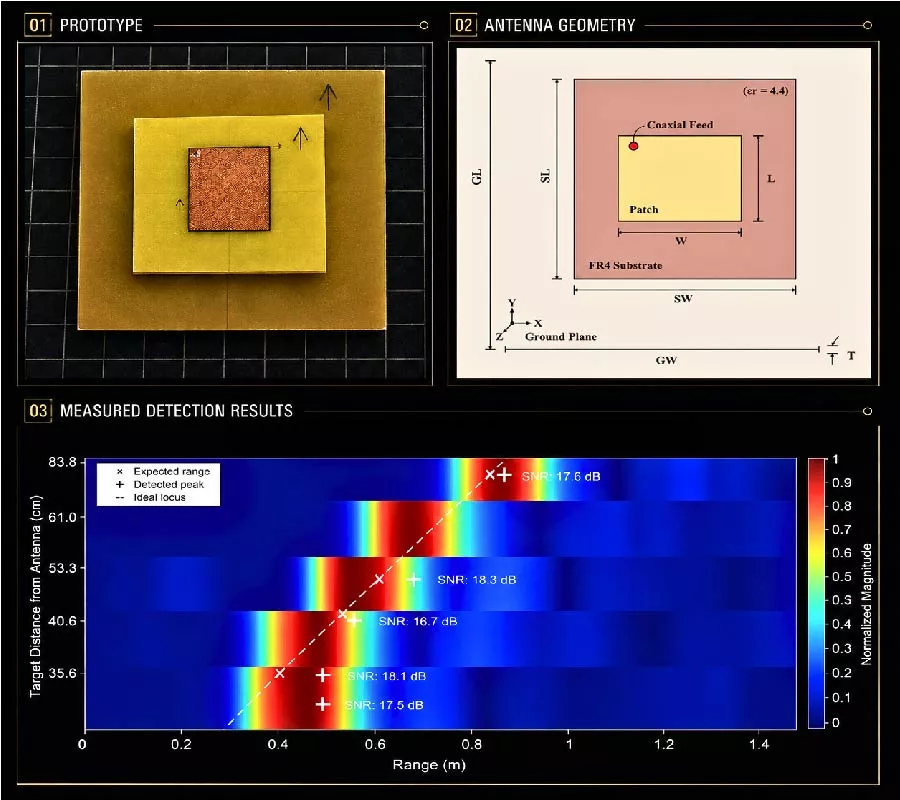 Bistatic Radar for Multi-Target Detection Using Microstrip Patch Antennas