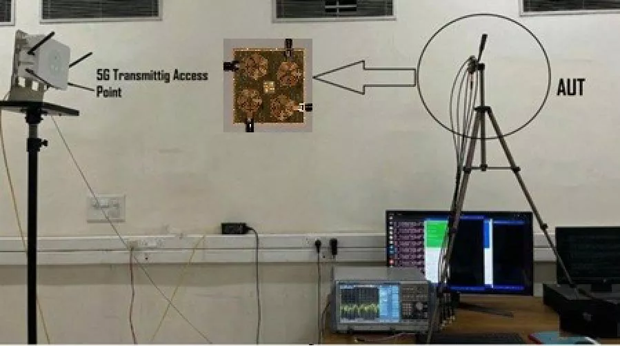 Fractal Geometry-based Triple Band Compact MIMO Antenna with Gain Enhancement using Frequency Selective Surface