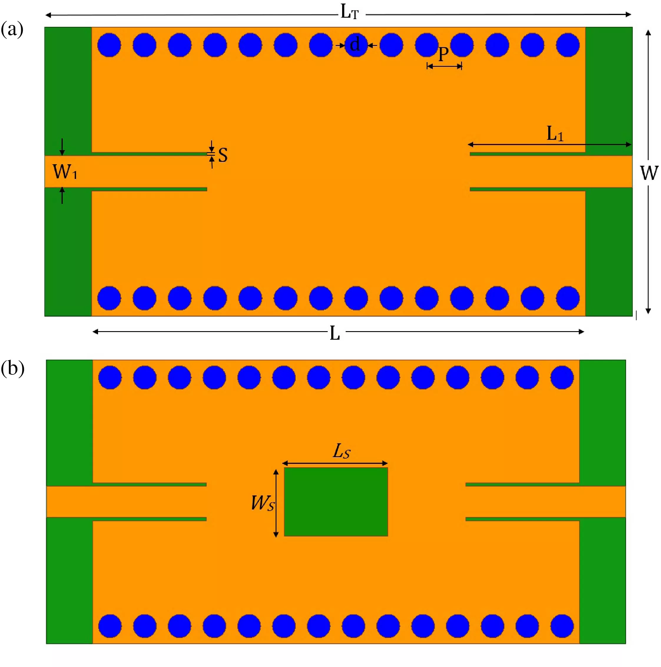 A Novel SIW Bandpass Filter Employing Inset and Rectangular-Slot Defects in the Ground Plane