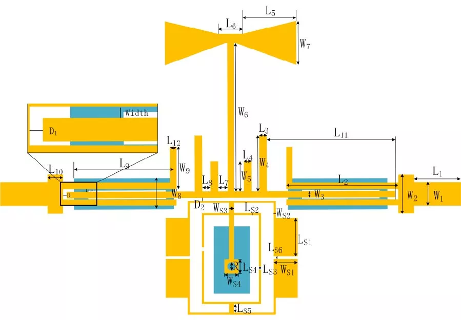 A Quad-Notch Ultra-Wideband Filter Based on a Bowtie T-Shaped Resonator
