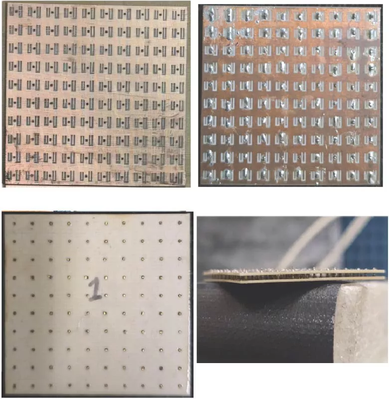 A Frequency-Selective Transmissive/Reflective Metasurface for Polarization Conversion in the V-Band