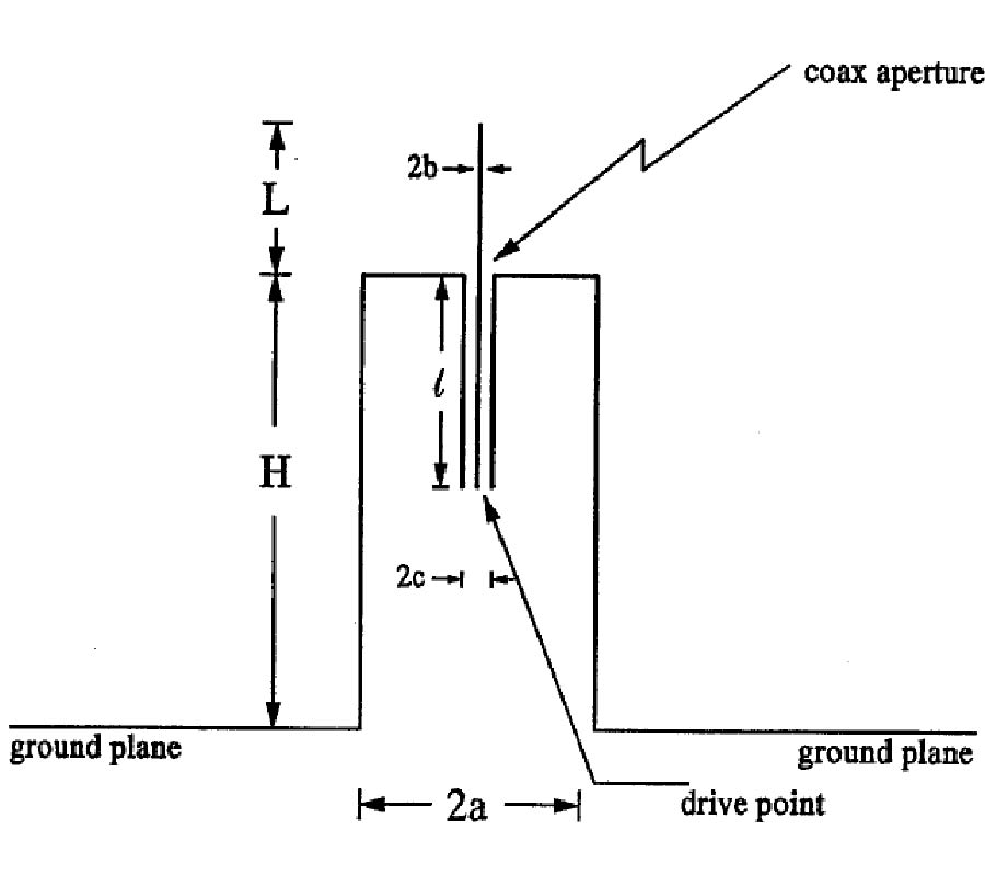 Analysis of a Wire in the Presence 
of an Open Body of Revolution